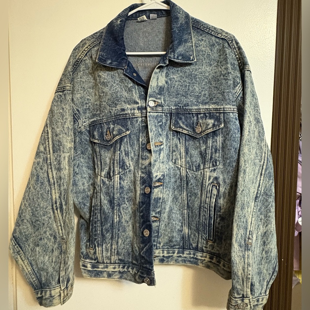 Vintage Tyca Acid Wash Denim Jacket